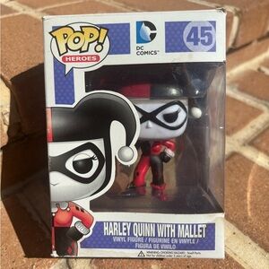 Funko Pop DC Harley Quinn With Mallet #45 Vaulted Collectible